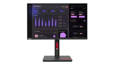 Lenovo 23.8'' ThinkVision T24i-30 (63CFMATXEU) - Black