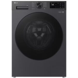 F2X5FYNY6.AEBQME3 9 KG 1200 RPM 85x60x46 Inverter Rotary Knob Add Wash LED Touch Display Black Tint door Matt Black 9კგ